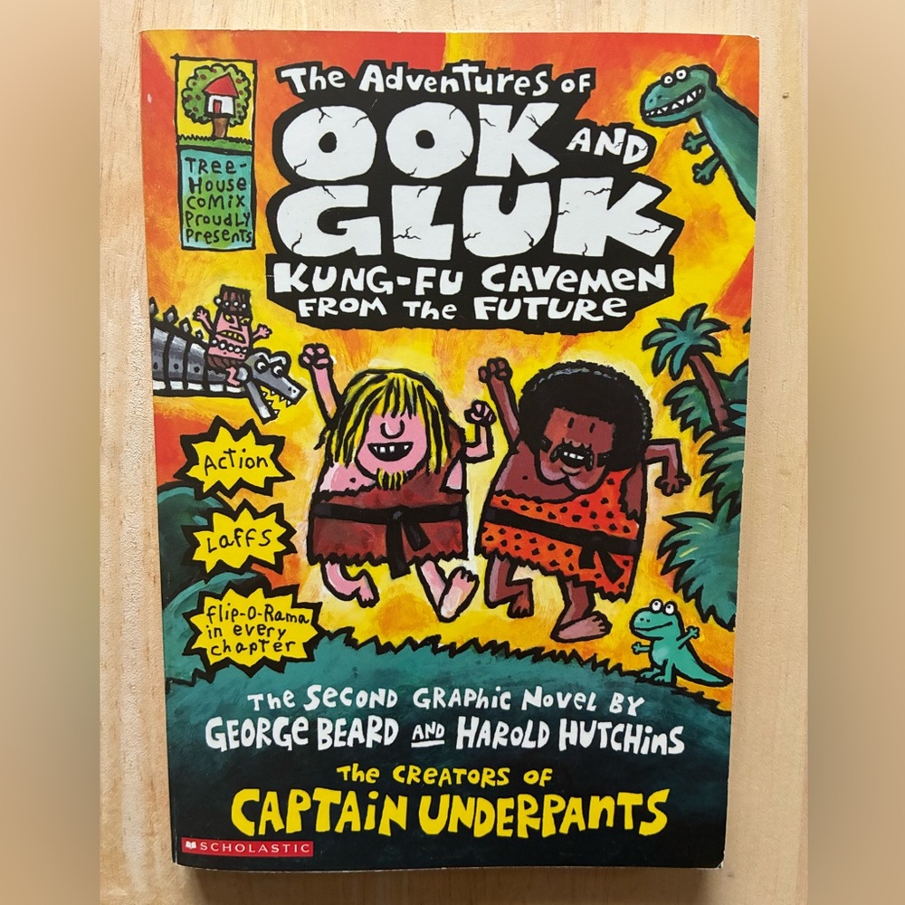 Adventures of Ook and Gluk, Kung-Fu Cavemen from the Future, Paperback